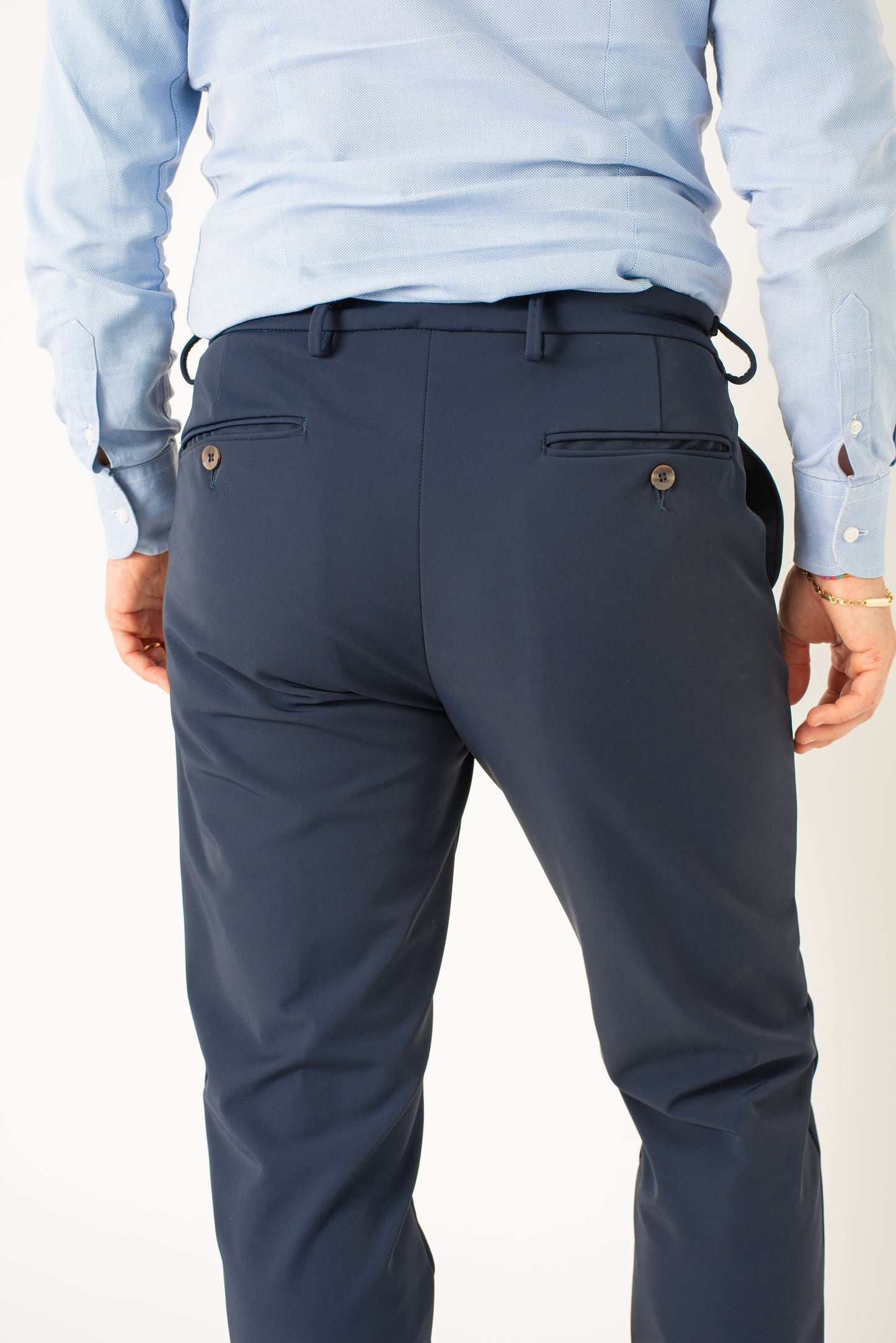 Chino elasticizzati con coulisse