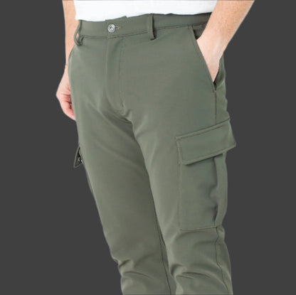 Stretch polar cargo pants