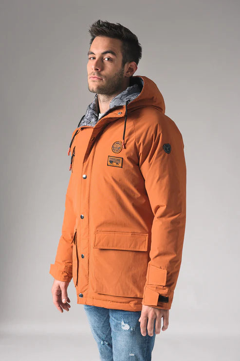 Nobile N1 L jacket Orange Persimmon, side