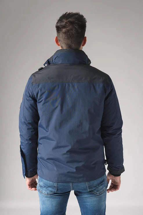 Spits N1 jacket, navy blue, back