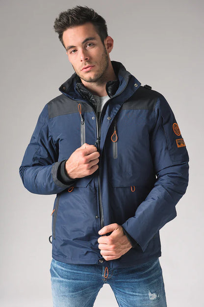 Spits N1 jacket, navy blue, waterproof pockets