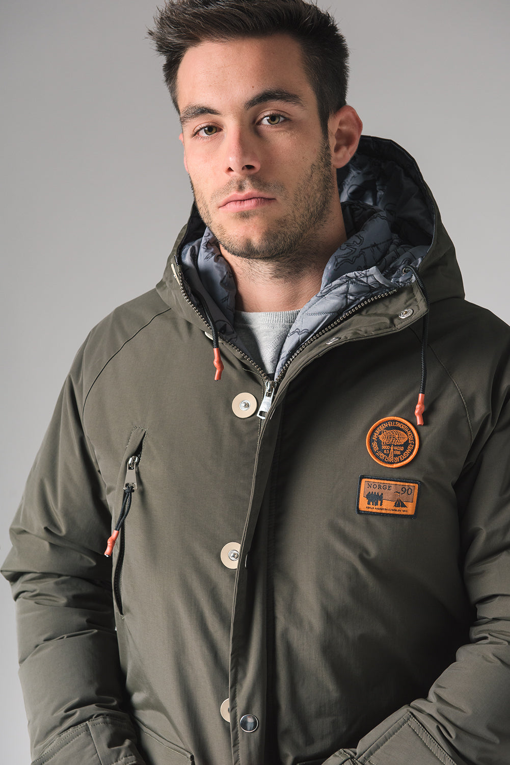 Nobile N1 L jacket green, front