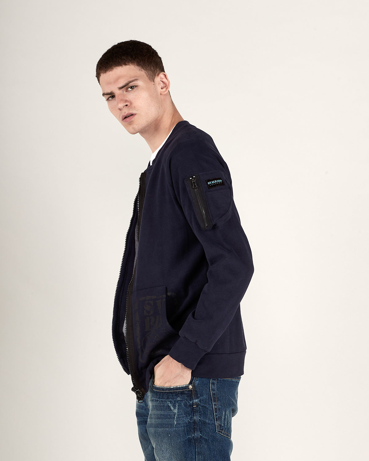 Roald Sweatshirt - Navy Blue